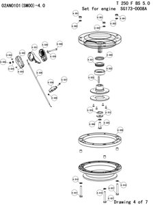 Втулка культиватора sungarden t250fbs 5.0 02an0101 поз 4.020 sungarden sg1700455008 sg170-04550-08