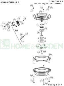 Хомут культиватора sungarden t250 fbs 5.0 02an0101 руслан поз 4-038 sungarden sg8300149008 sg830-01490-08 крепления