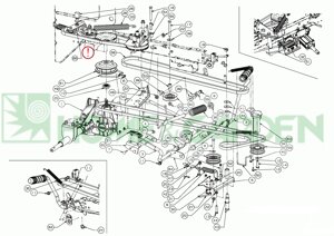 Ремень mtd 75404171 754-04171 954-04171 efco 95404171 ремень yardman ремень хода трактора усиленный oem rt12-15494