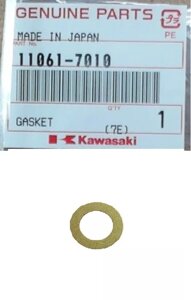 Прокладка карбюратора kawasaki fh430v fr651v fr651v оригинал kawasaki 110617010 11061-7010 кольцо
