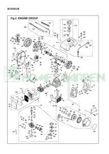 Крышка глушителя триммера zenoah komatsu bc535dlm bc535dwm поз49 zenoah komatsu 140015410 1400-15410