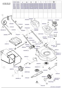 Разъем включателя газонокосилки mega 41500 megapro 4150 4750 sungarden 41 идр 070291200 Италия