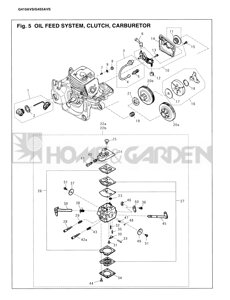 Пружина бензопилы zenoah komatsu g410avs g455avs поз 18 zenoah komatsu 331751231 3317-51231