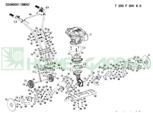 Фрезодержатель культиватора sungarden t250fbs5.0 02an0405 t250fohv6.0 02an0305 руслан внешний поз 21 sungarden