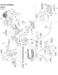 Чашка ножа триммера sungarden gb34 09ah0001 sandrigarden eb1000gb26 gb34 gbl26 gbl34 geb1000 п154 sg2021270