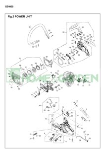 Шайба триммера zenoah komatsu bc535dlm bc535dwm п134,135 бензопилы gz4000 п30 g410 g455 п33 g500 п33 zenoah komatsu