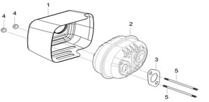 Глушитель mega mg400 rato 5,5 lm610 hgm6r п2 rato 18100z030110Qa00 18100-z030110-Qa00