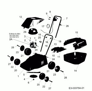 Травосборник газонокосилки mtd opti 3209 поз 15 верхняя часть mtd 51033535 51-03-3535