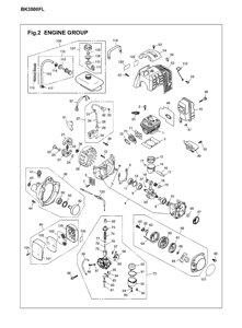 Экран для триммера zenoah komatsu bk3500fl bk4500fl поз103 komatsu 140082141 1400-82141металлическая сетка zenoah