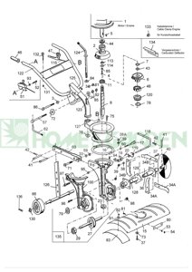 Фрезодержатель культиватора sungarden t240 t240s п 36 sungarden sg1700009003 внешний sg62400036 sg6-240-0036