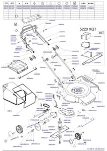Саморез для газонокосилки megapro megaevolution lamborghini sungarden mega 290182201 италия