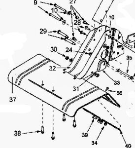 Кожух фрез культиватора mtd t330 tbt330 mtd 7860035а 786-0035а 986-0035а 9860035а поз 37