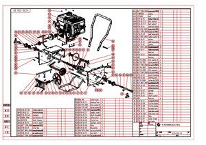 Полуось снегоуборщика sungarden stg7590lte 15bf0001 привода хода левая поз b68 kc3002-14a kc30-02-14a