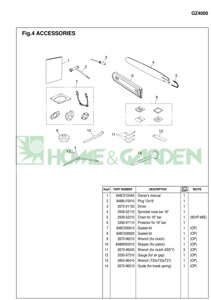 Ограничитель для бензопилы zenoah komatsu gz4000 поз10 zenoah komatsu 8488w20010 8488w-20010