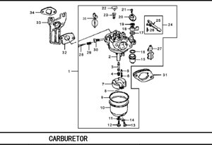 Прокладка карбюратора loncin g160f loncin 113198144 113198-144 поз 32 оригинал