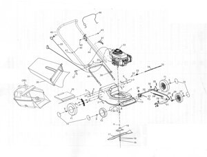 Пружина газонокосилки sungarden rd464 поз 33 sg2500015015 sg250-00150-15