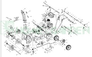 Рычаг снегоуборщика sungarden stg55luxe поз 14 sungarden sg7stg55luxe0014 sg7-stg55luxe-0014