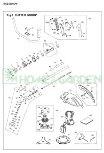 Рукоятка триммера zenoah komatsu bcz4500dw bcz4500cl bcz5000dw bcz5000cl поз 121 zenoah komatsu 848jl03212 848jl-03212