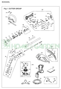 Скоба для триммера zenoah komatsu bcz4500dl bcz4500dw bcz5000dl bcz5000dw поз71 zenoah komatsu 848jl132b2 848jl-132b2