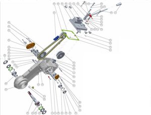 Шестерня культиватора sungarden T360 02ak0004 п 33 t360r 02аl0004 02ak0404 sungarden sg8t36005033 sg8-t360-050-33