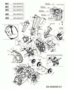 Желоб бункер для измельчителя mtd 463 247-463a678 465 247-465c678 поз74, 69 загрузочный в сборе поз74, 69 mtd 7311707