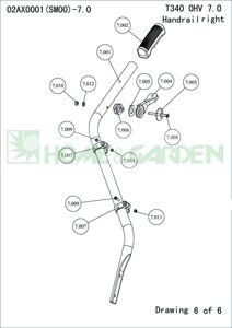 Sg9600166008 шайба культиватора sungarden t340ohv7.0 02 ax 0001 поз 7.005 t390ohv7.0 02ay0001 t360ohv7.0 02ak0605