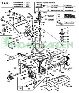 Трос газа культиватора sungarden t240 t240s sungarden sg62400051 sg1700180003sg6-240-0051sg170-01750-03 sg1700180003