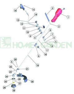 Sg8rcth10000018 барашек для триммера sungarden rct1000 поз18 sg8-rcth1000-0018