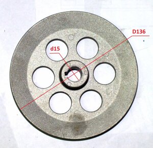 Шкив культиватора sungarden t35Е t35m t35 t35i ведомый алюминий sungarden sg6100010008 sg7t035064 sg7-t035-064