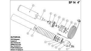 Мотор насоса elpumps bp14 выпуска до 2013г поз 9-14 1600 вт bp491/bp10 венгрия с разбора