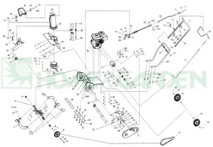 Болт шнека снегоуборщика sungarden stg30 поз 3 sungarden sg7stg30003 sg7-stg30-003 m616