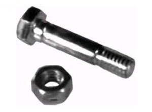 Срезной болт снегоуборщика mtd 611D yardman 6170, 7110 1шт mtd 710-0890 910-0890 7100890 9100890 с гайкой mtd 7120429