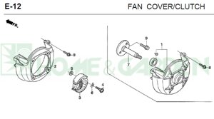 Болт honda gx25nt поз 4 болт для двигателя honda 22253z3e000 22253-z3e-000