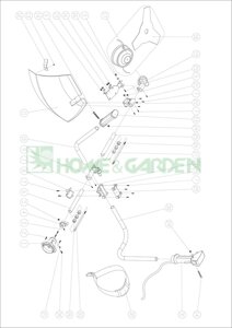 Sg10gb34ah022 крепление кожуха для триммера sungarden gb34ah поз22 sg10-gb34ah-022