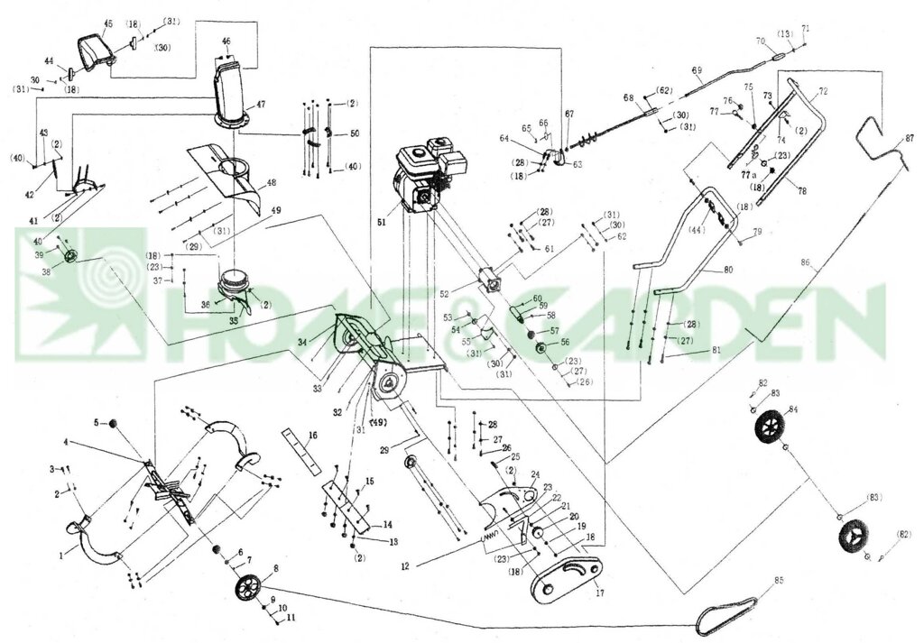 Подшипник 6203 2rs для трактора садового снегоуборщика sungarden mtd husqvarna partner sg7stg30005 sg7-stg30-005 от компании ООО ГенХольм - фото 1