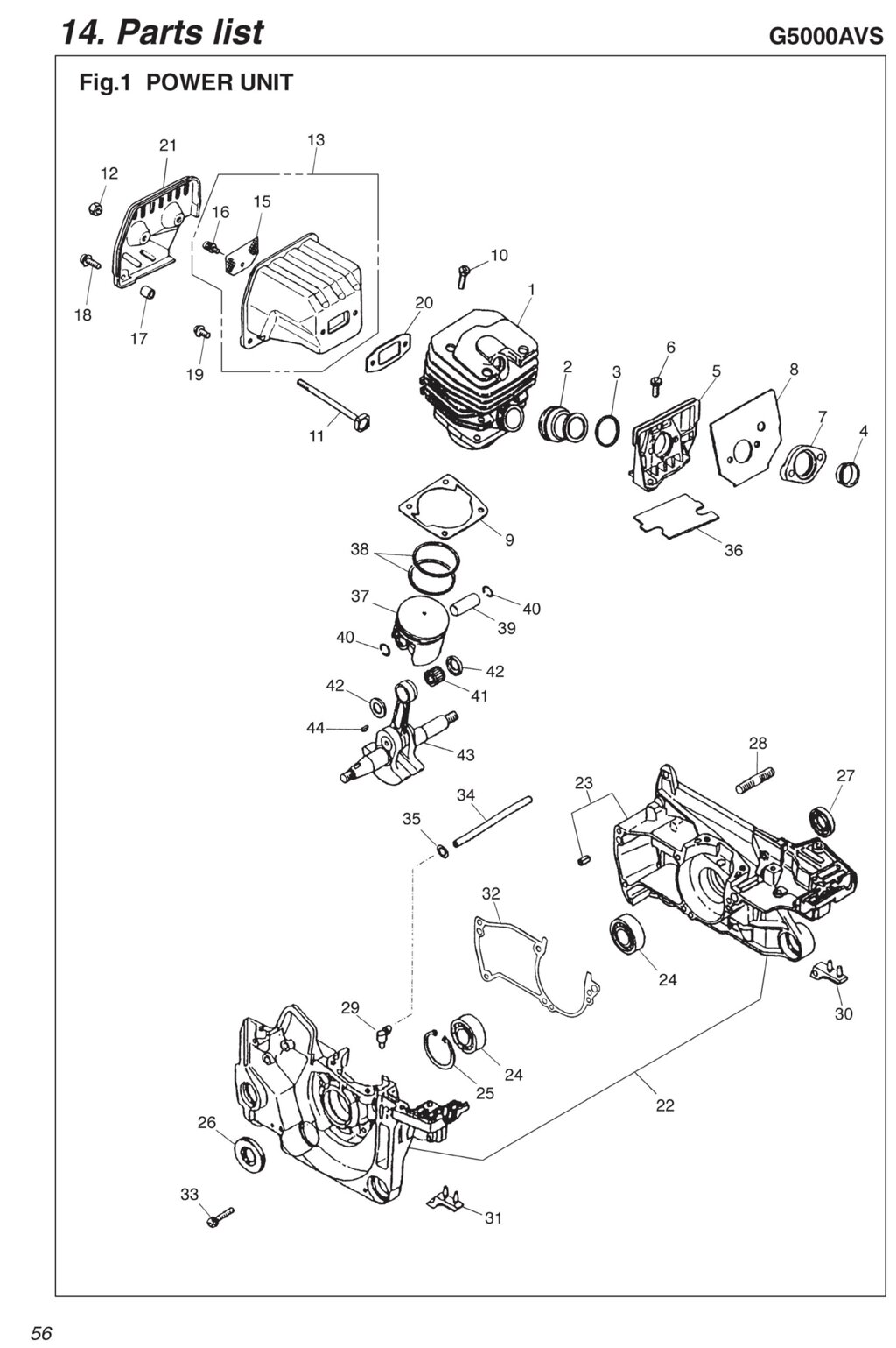 Прокладка цилиндра бензопилы zenoah komatsu g500avs поз9 zenoah komatsu 267014211 2670-14211 km267014211 от компании ООО ГенХольм - фото 1