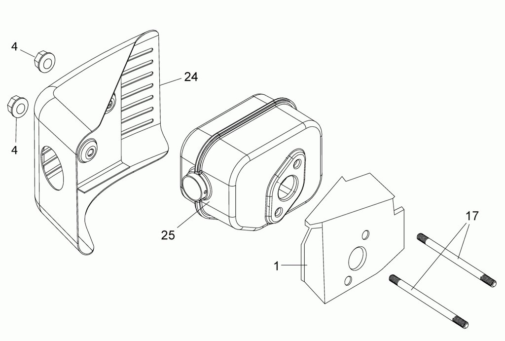 Прокладка глушителя  mtd 1p61dh 1p61eh 1p61fe 1p61fea 1p61fh 1p65fh mtd 75110294 751-10294 поз 1 от компании ООО ГенХольм - фото 1