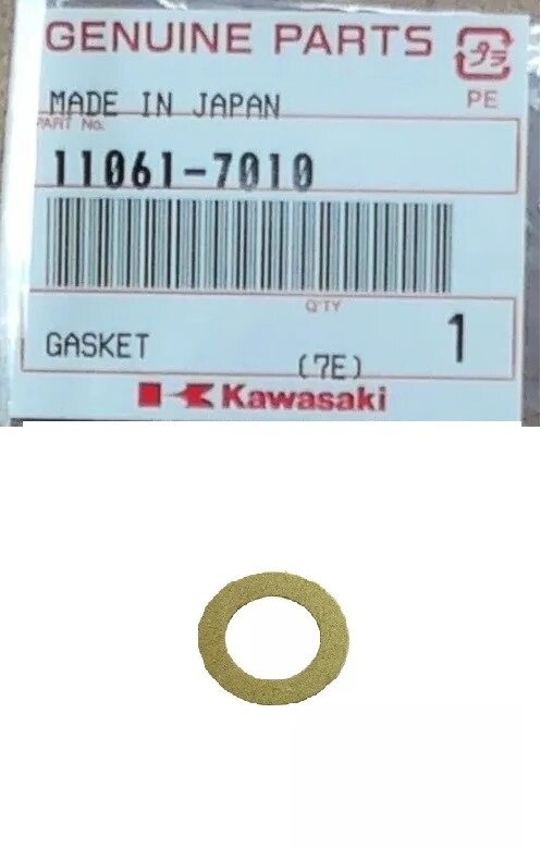 Прокладка карбюратора kawasaki fh430v fr651v fr651v kawasaki 110617010 11061-7010 кольцо оригинал от компании ООО ГенХольм - фото 1