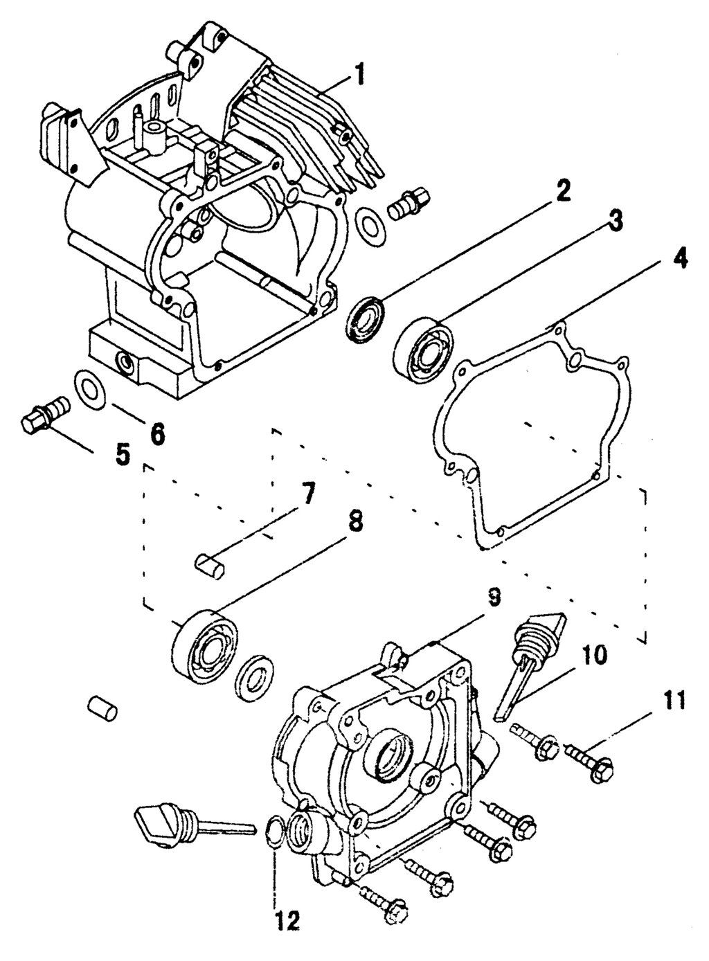 Прокладка короткого блока haote 3hp прокладка культиватора sungarden t35 02ad0201 02ad0405 02bc0101 п 4 haote от компании ООО ГенХольм - фото 1