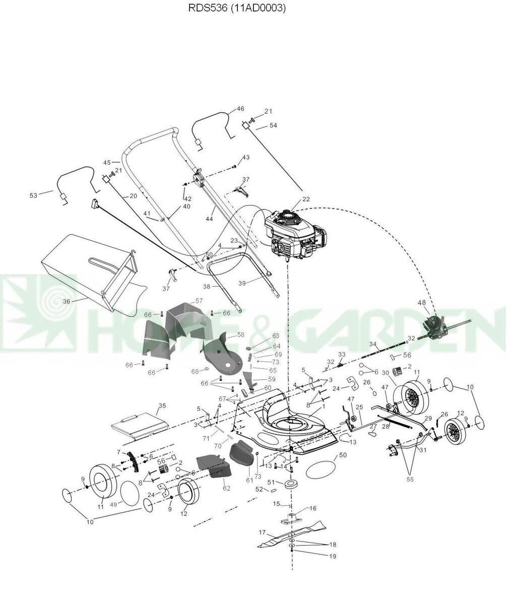 Пружина регулировки высоты газонокосилки sungarden rds536 поз 28 sg410-00200-15 sg4100020015 от компании ООО ГенХольм - фото 1