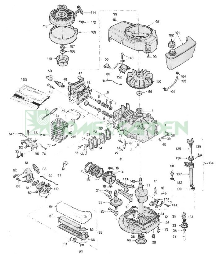 Распредвал tecumseh 22410073 распредвал tecumseh vantage van156e prisma37 e-37511k centura 50dx e-62130a vantage36 от компании ООО ГенХольм - фото 1