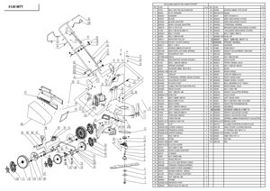 Rd604077 травосборник газонокосилки megagarden 5120 megalux 5320 5323 без рукоятки верхняя часть пластик п22