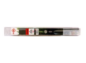 Rt14-50333 нож для газонокосилки 38см стандартный универсальный нож блистер с центрирующими метрич. шайбами rt17-50332