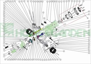 Sg7mf360029050 манжета mf360 сальник mf360 армированная для мотоблока sungarden mf360 поз 50 sg7-mf360-029-050