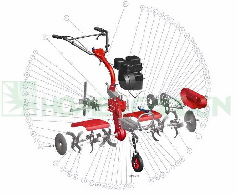 Sg8t360042 гайка для культиватора sungarden t360ohv 7.0 02ak0204 поз 42 sg8-t360-042 от компании ООО ГенХольм - фото 1