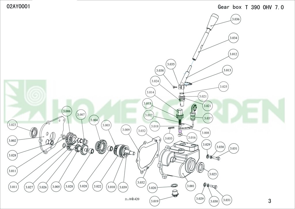 Шариковый фиксатор культиватора sungarden t360ohv 7-0 02ak0605 t390 ohv7-0 02ay0001 поз 3-018 металл sungarden от компании ООО ГенХольм - фото 1