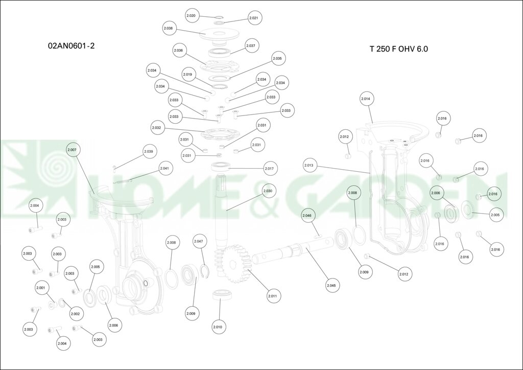 Шайба культиватора sungarden t250f ohv6.0 02an0601 поз 2-035 sg9600172133 sg960-01721-33 от компании ООО ГенХольм - фото 1