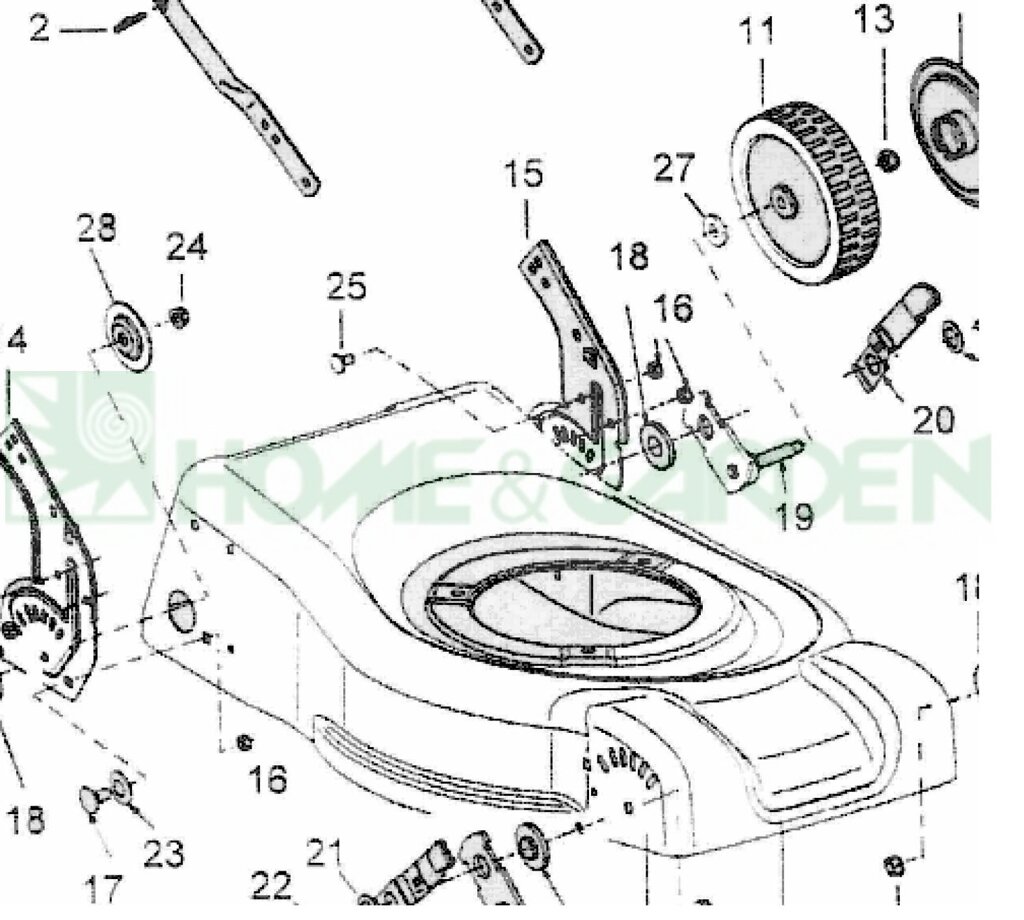 Шайба ножа газонокосилки mtd 40pb p40b 40pt46pb46pt46ph46e46spb46spt 46shp e45 ym1618e 1745e mtd 7410751  741-0751 от компании ООО ГенХольм - фото 1