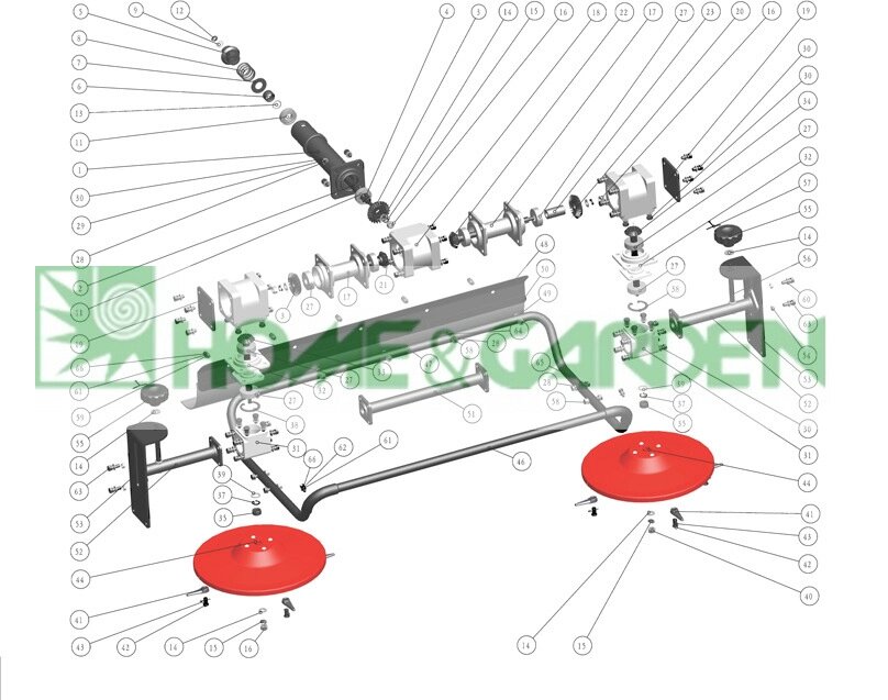 Шплинт для насадки-сенокосилки роторной sungarden rgc360 для мотоблока sungarden mf360 поз43 sungarden sg9rgc360043 от компании ООО ГенХольм - фото 1