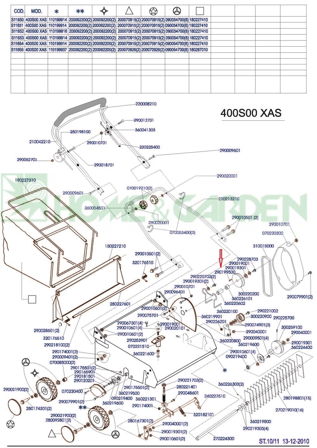 Шпонка шкива вертикутера mega 400s00xas xss 460s00xis шпонка адаптера ножа mеgapro 290199500 италия от компании ООО ГенХольм - фото 1